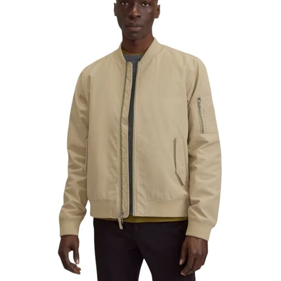 Everlane The Bomber Jacket Oversized Gender Neutral Khaki Jacket Size S - Picture 4 of 11